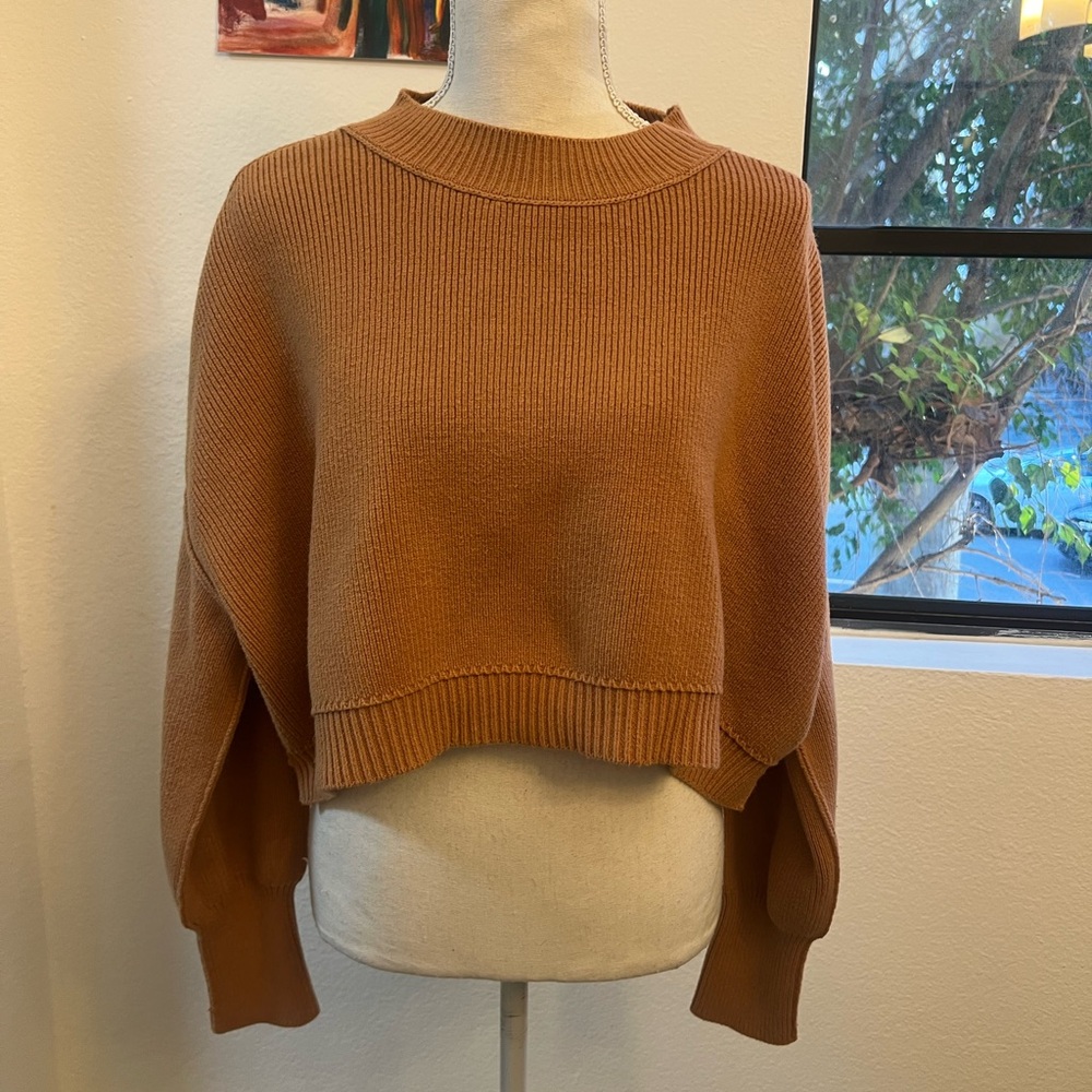 Free People‎ Easy Street Crop Pullover - Picture 2 of 8
